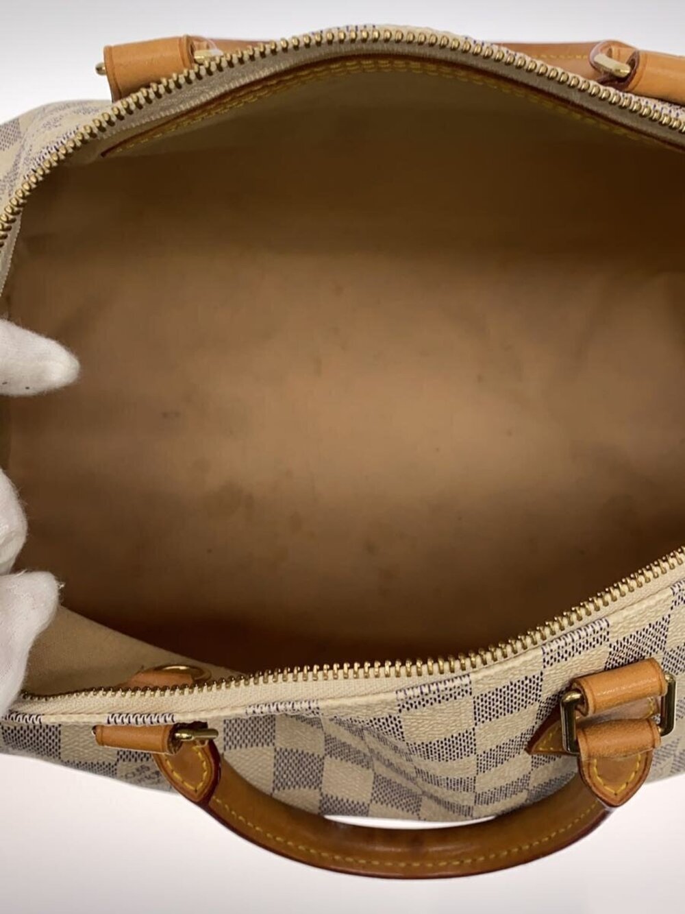 Louis Vuitton Speedy Azur White All over - Picture 6 of 6